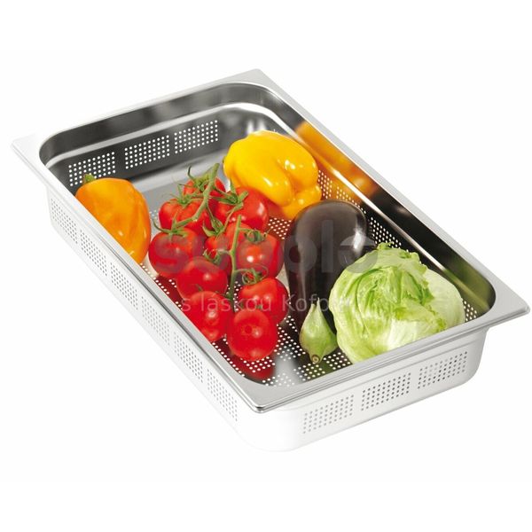 GN 1/1 (h=100 mm) nerezová děrovaná thumbnail