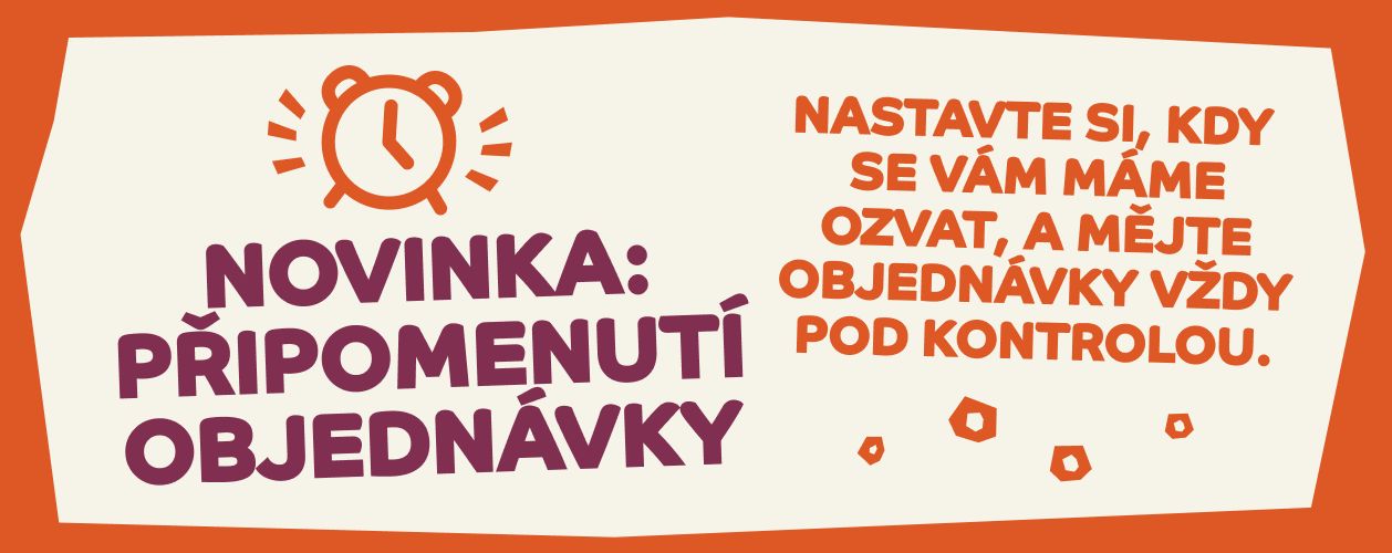 Aby vám zásoby nedošly v tu nejméně vhodnou chvíli