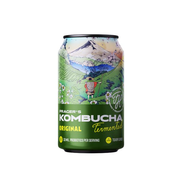 PRAGER'S Kombucha Original 0,33 l - plech thumbnail
