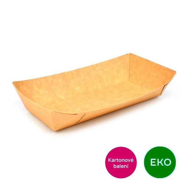 EKO miska, kraft, balení 1000 ks (155x60x35) thumbnail