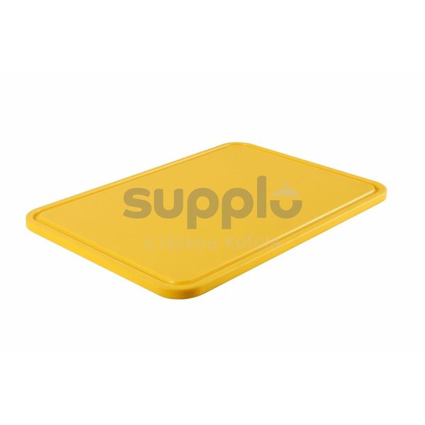 PE deska 440x290x15 - žlutá thumbnail