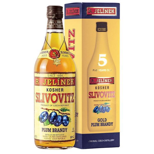Slivovice kosher zlatá 5yo 50% 0,7l thumbnail