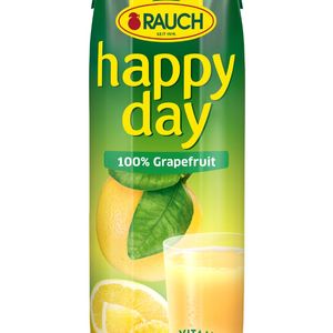 HAPPY DAY grapefruit 100% 1 L - Tetra Pak